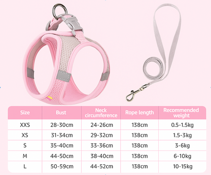 SoftGuard No-Pull Comfort Harness, Leash Set