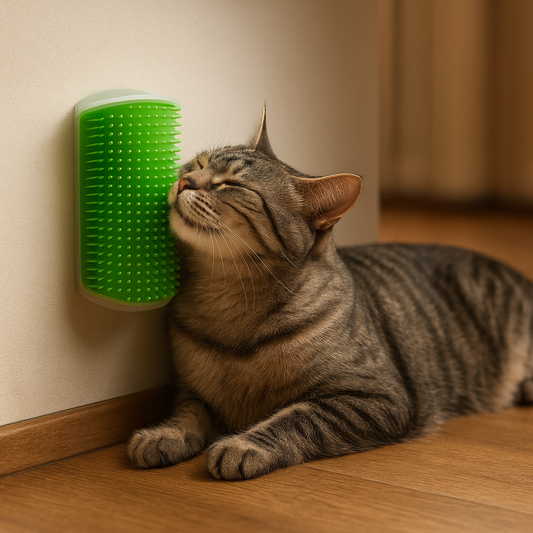 Corner Cat Massage & Grooming Brush