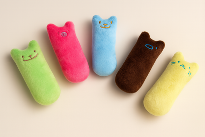 PurrPlay Catnip Plush Chew Toys