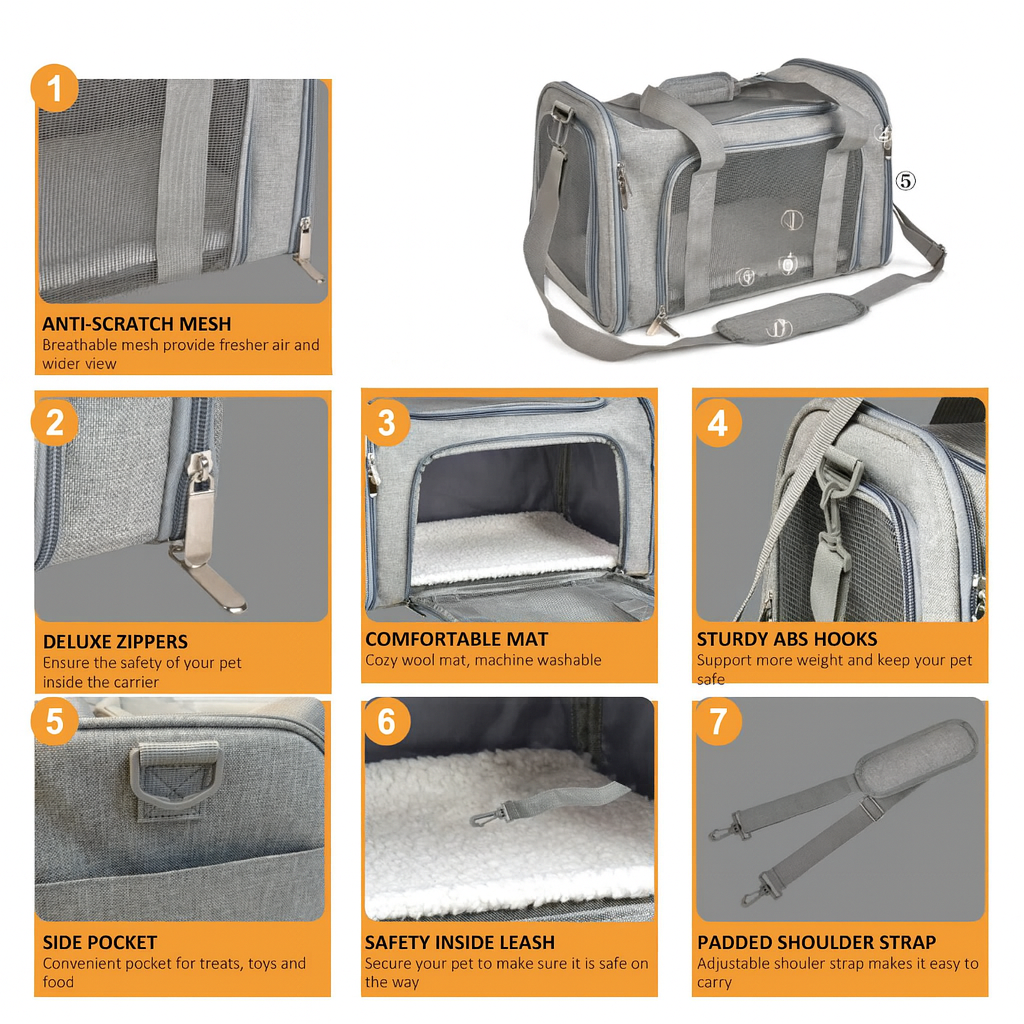 PetJet Soft-Side Travel Carrier Bag
