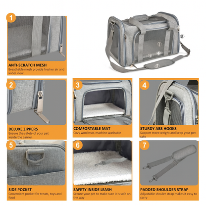 PetJet Soft-Side Travel Carrier Bag