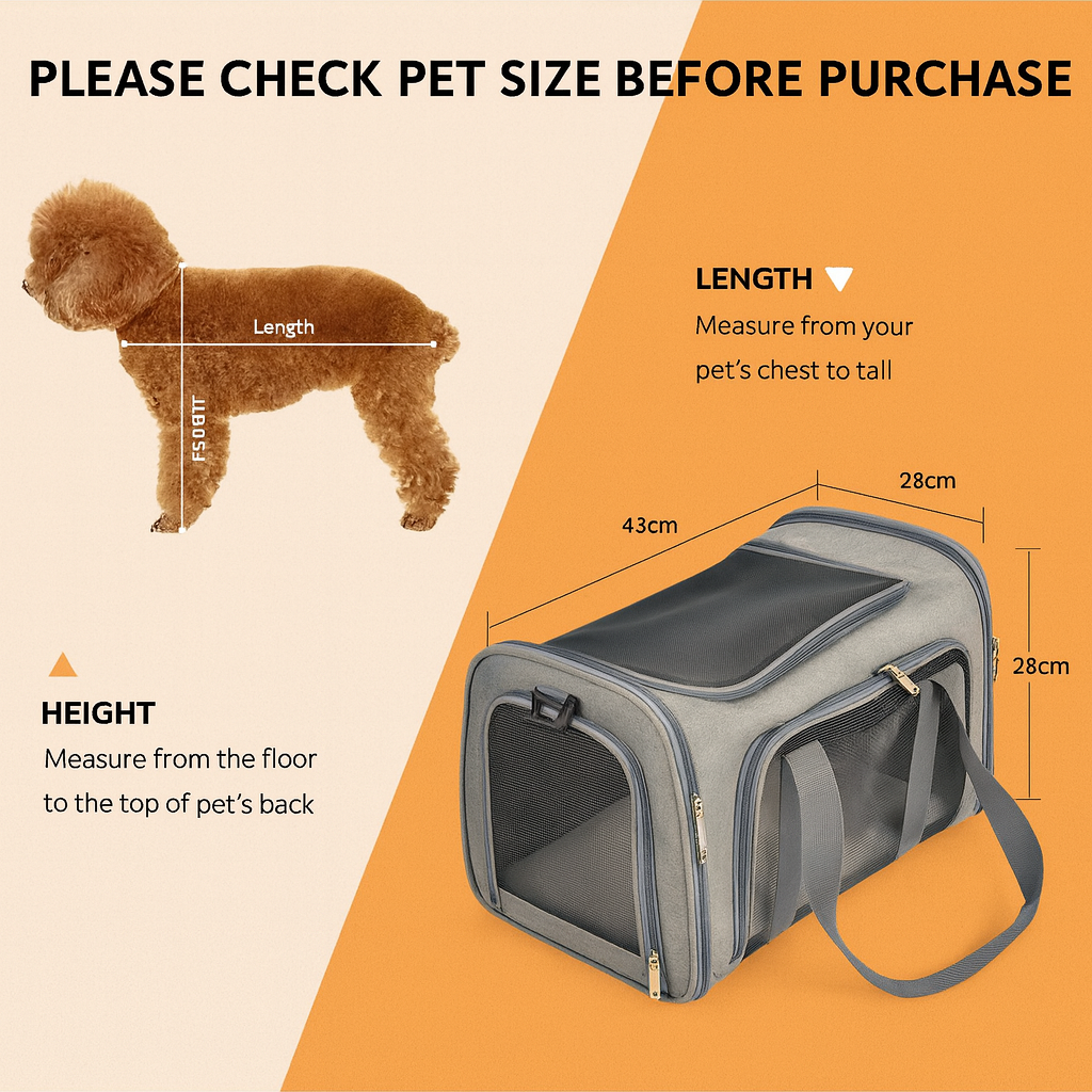 PetJet Soft-Side Travel Carrier Bag