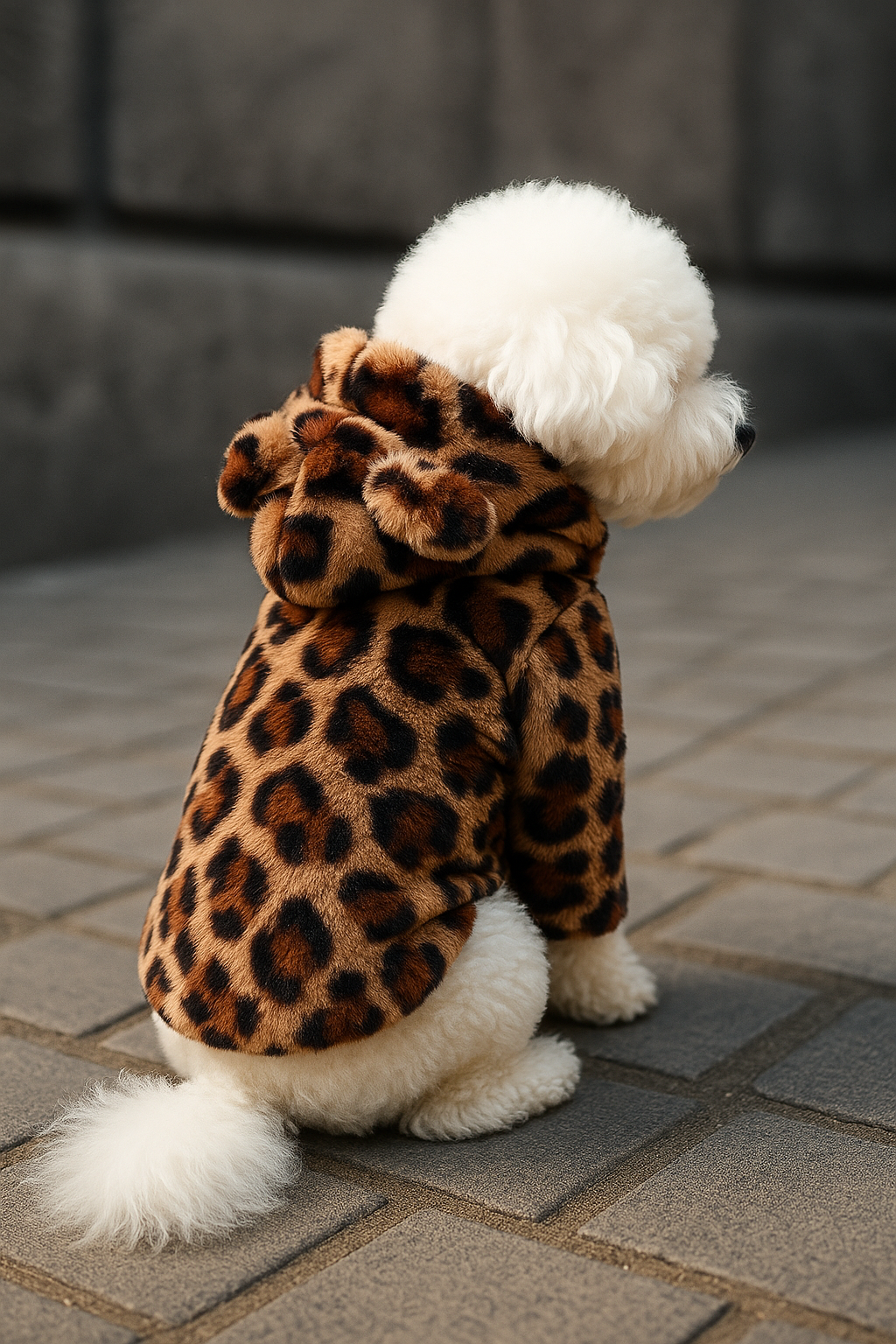 WildWarm Leopard Pet Coat