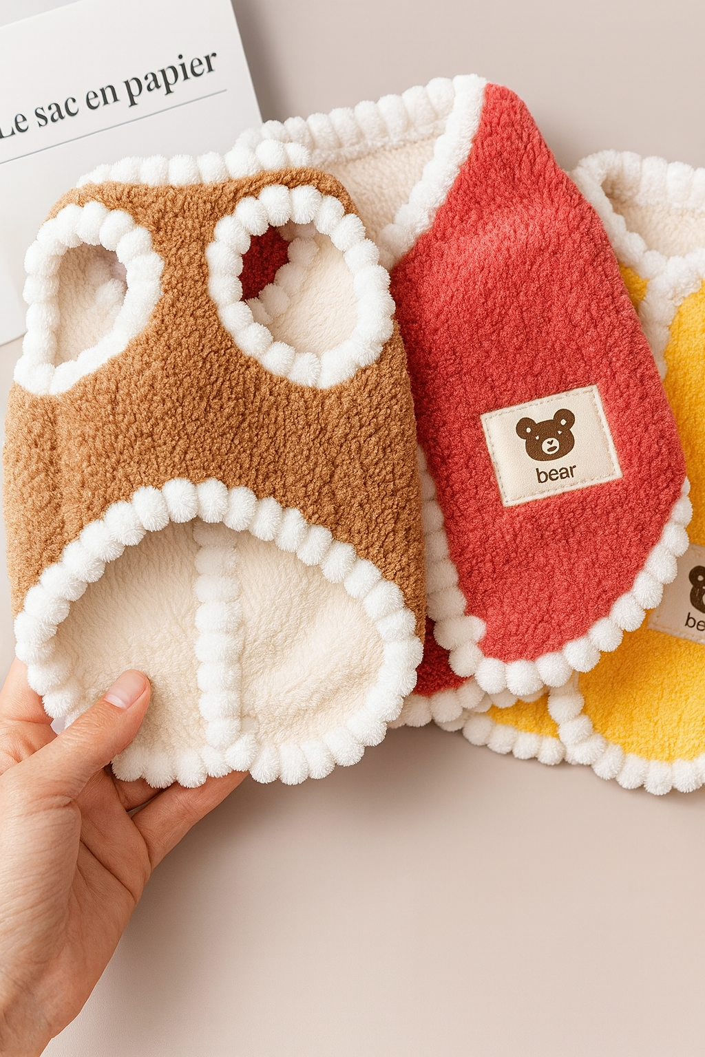 CozyBear Winter Fleece Pet Jacket