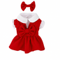Holiday Princess Dog Dress Set