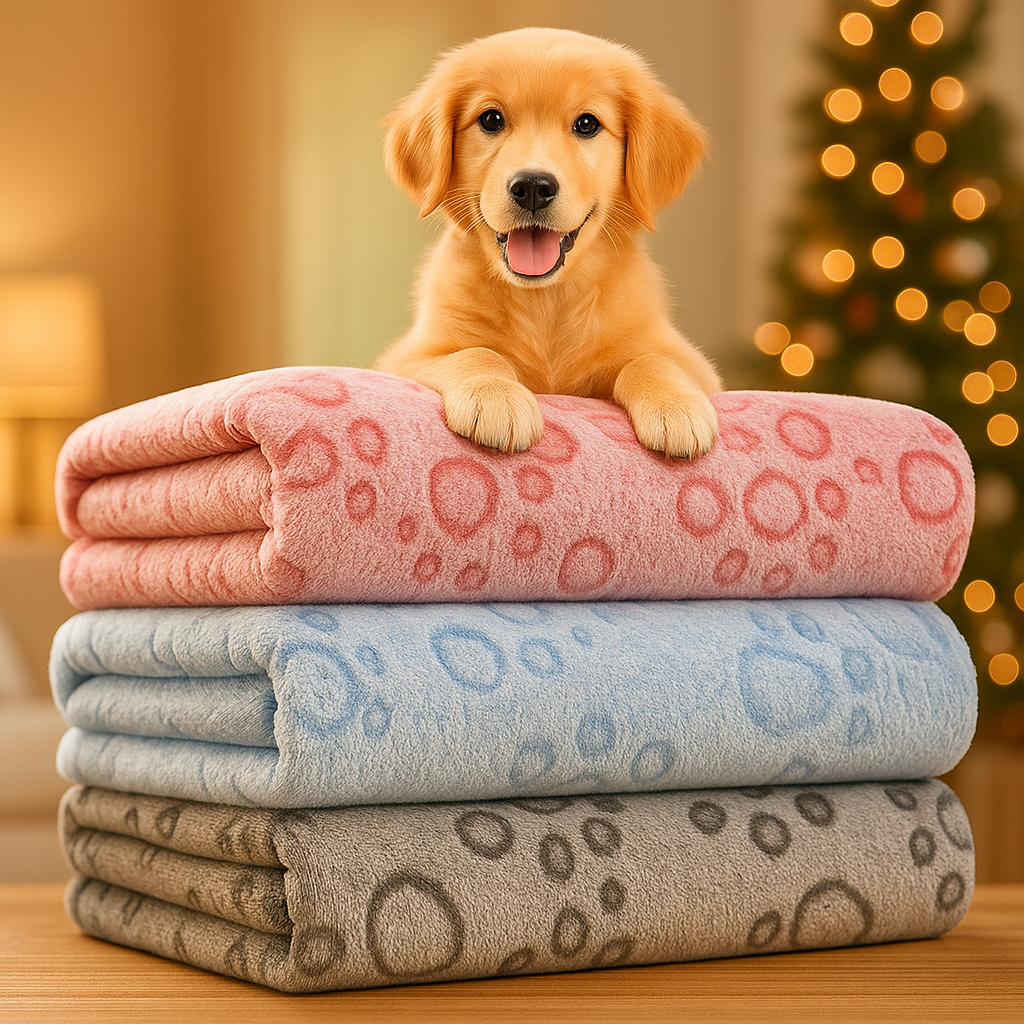 CozyPaws Ultra-Soft Pet Blanket