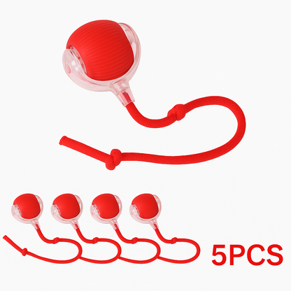 PlaySphere - Interactive Plush Rolling Pet Ball