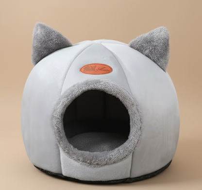 PurrHaven Cozy Cave Bed - Ultimate Comfort