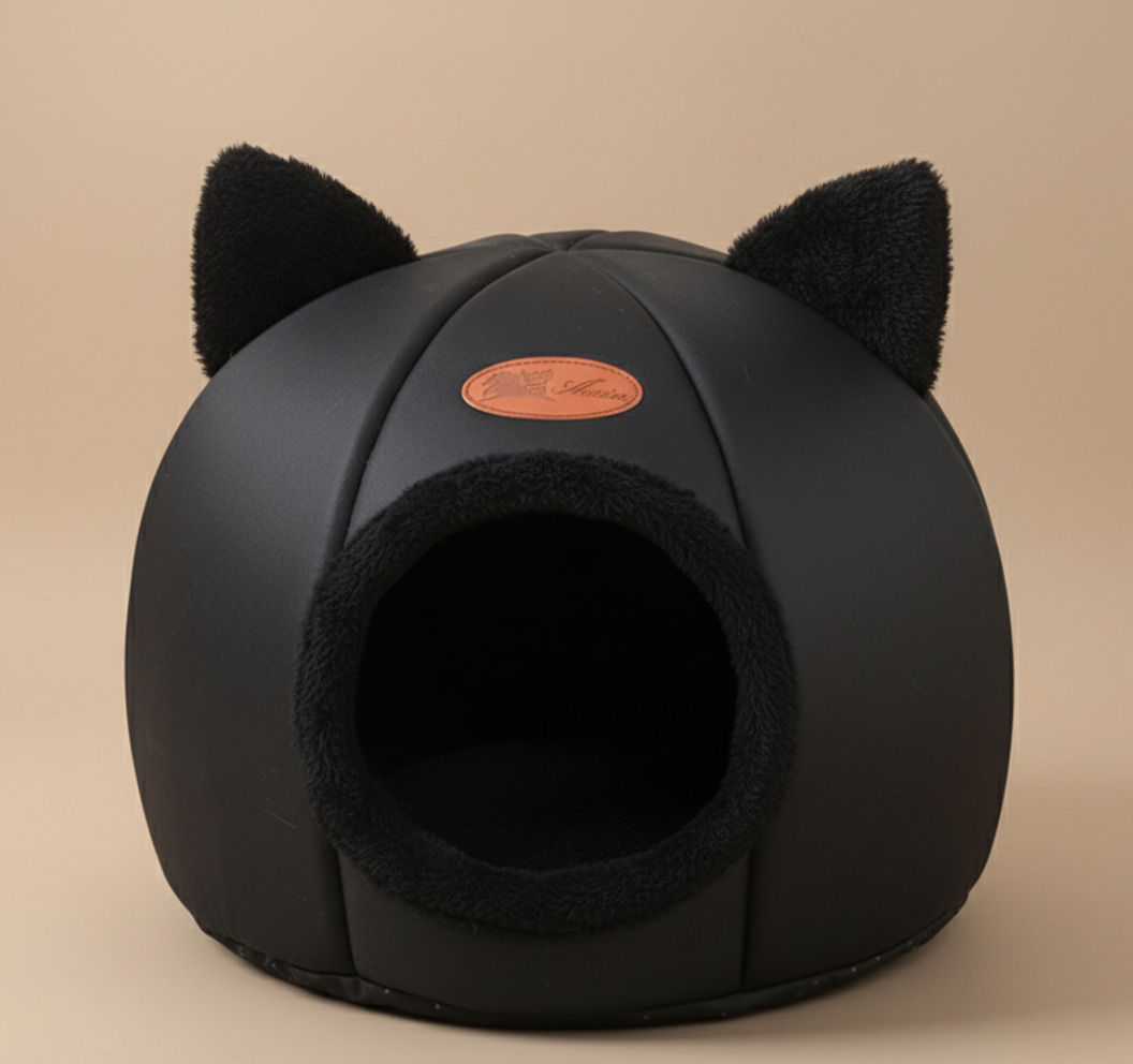 PurrHaven Cozy Cave Bed - Ultimate Comfort
