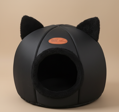 PurrHaven Cozy Cave Bed - Ultimate Comfort