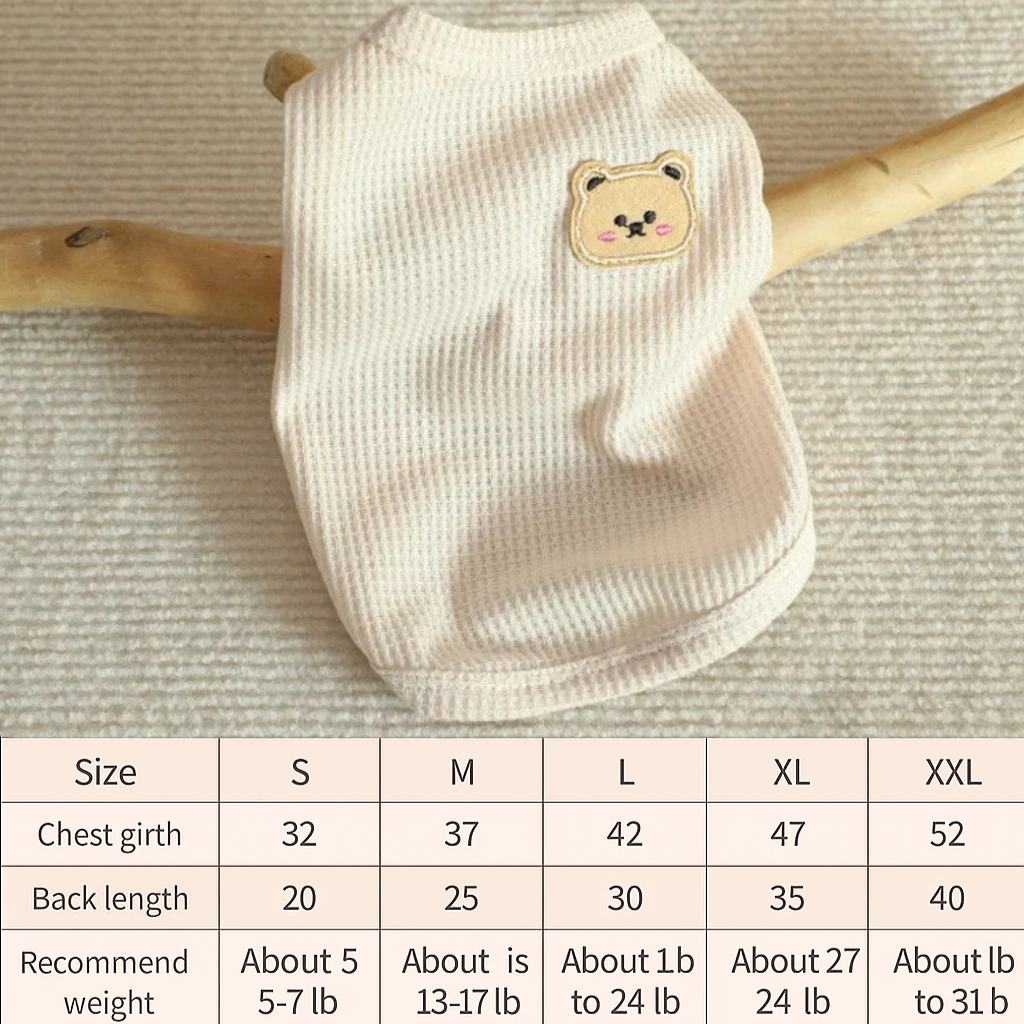 TeddySoft Summer Dog Vest