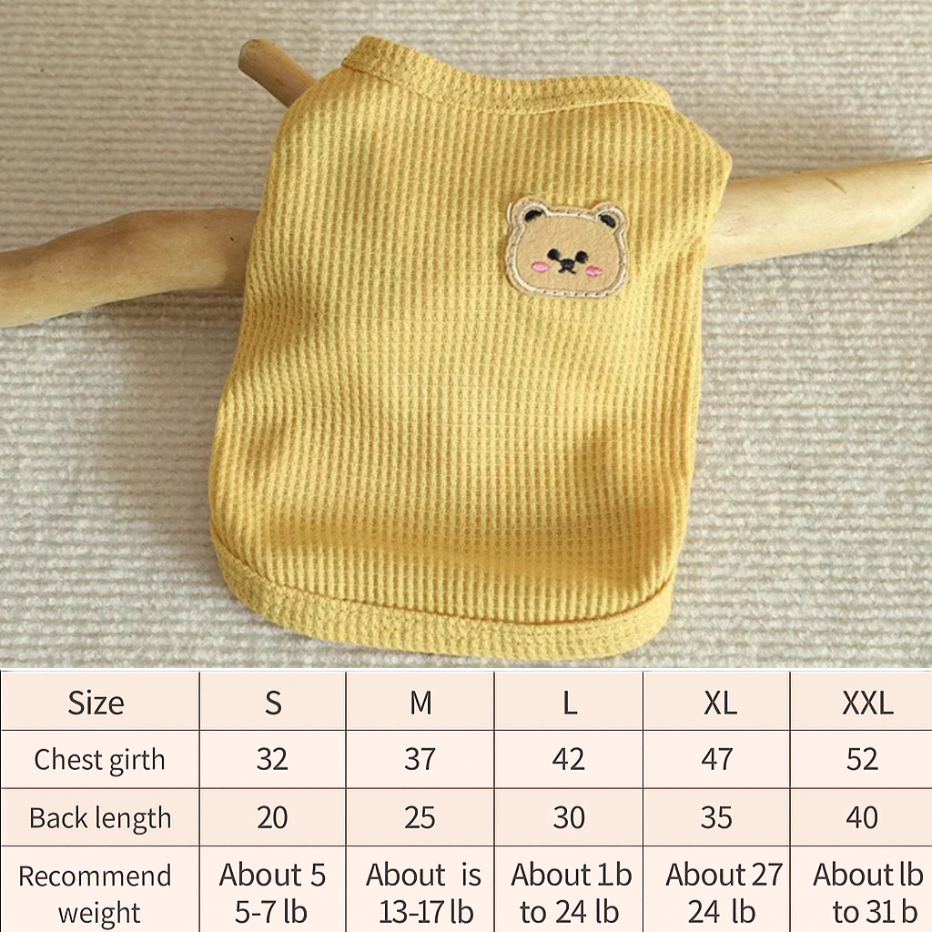 TeddySoft Summer Dog Vest