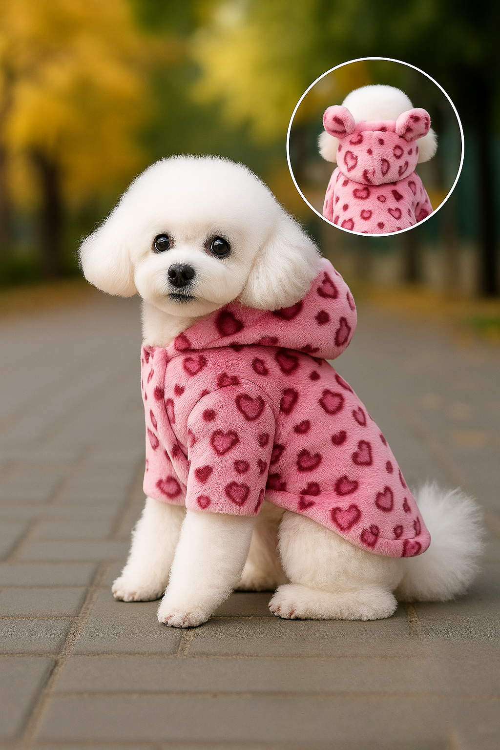 WildWarm Leopard Pet Coat