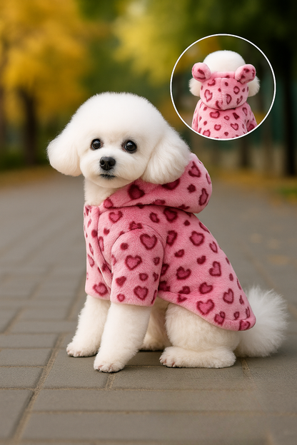 WildWarm Leopard Pet Coat