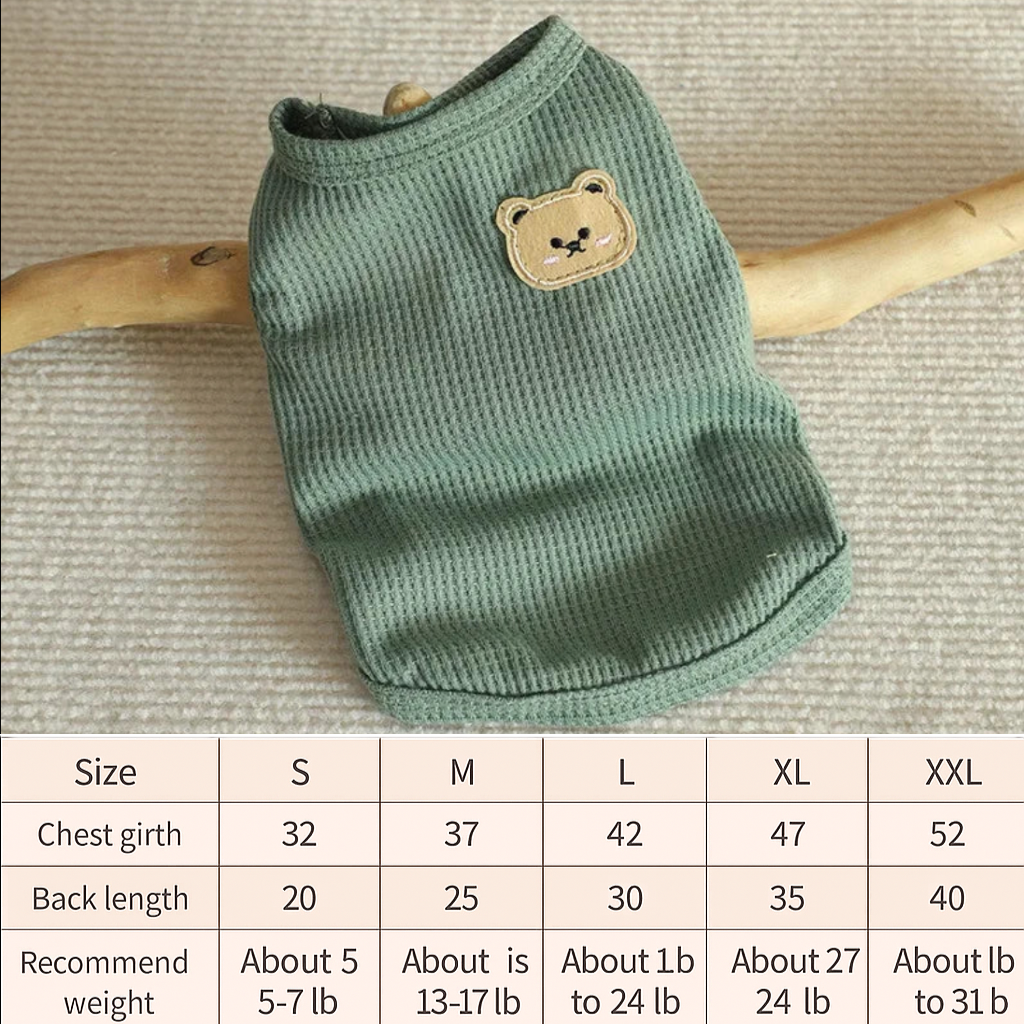 TeddySoft Summer Dog Vest