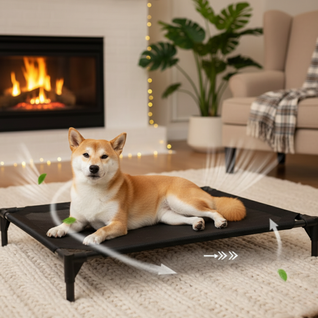 BreezeLift Cooling Elevated Pet Bed