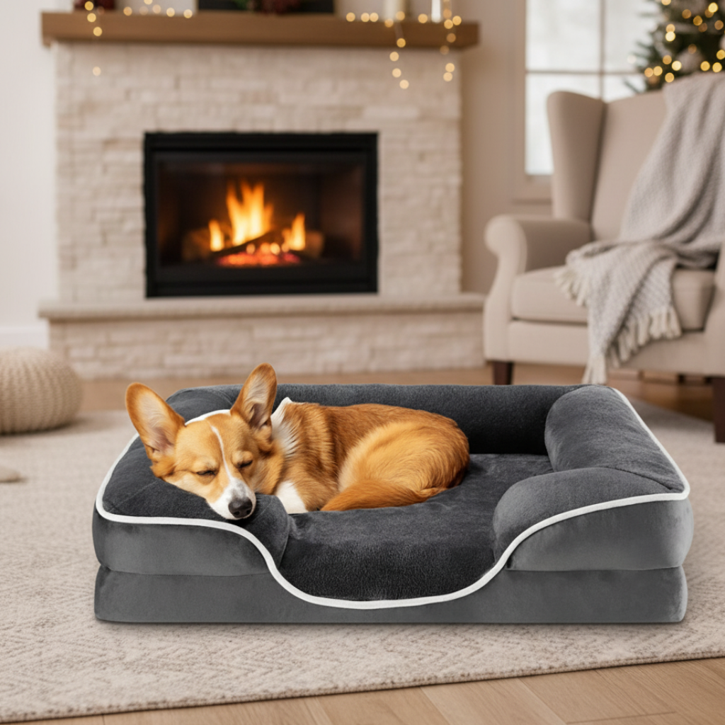 DreamRest Orthopedic Memory Foam Dog Bed