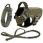 Elite Tactical Dog Harness Set – Built for Power, Comfort & Control