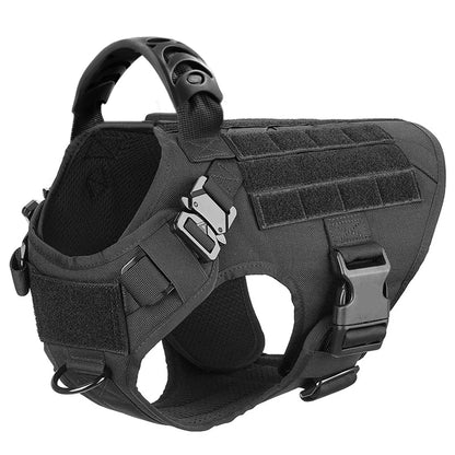 Elite Tactical Dog Harness Set – Built for Power, Comfort & Control