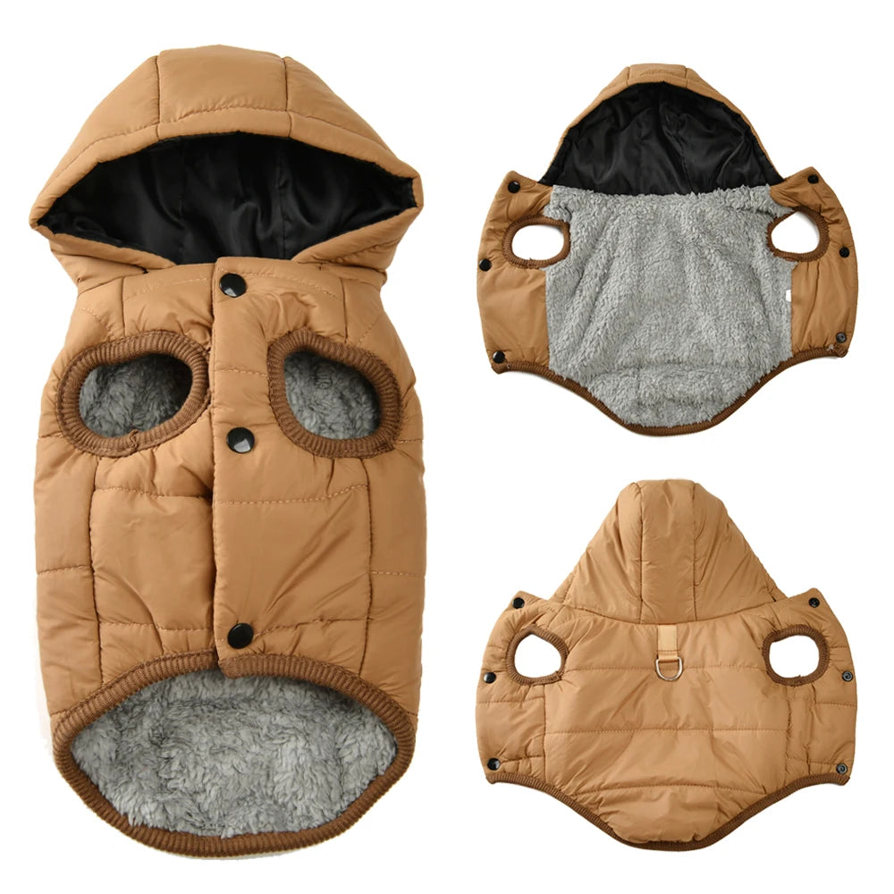 CozyShield Winter Dog Parka