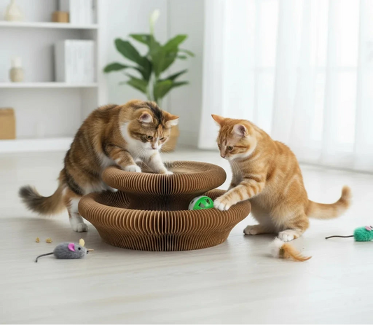 Magic Spiral Cat Scratcher Toy