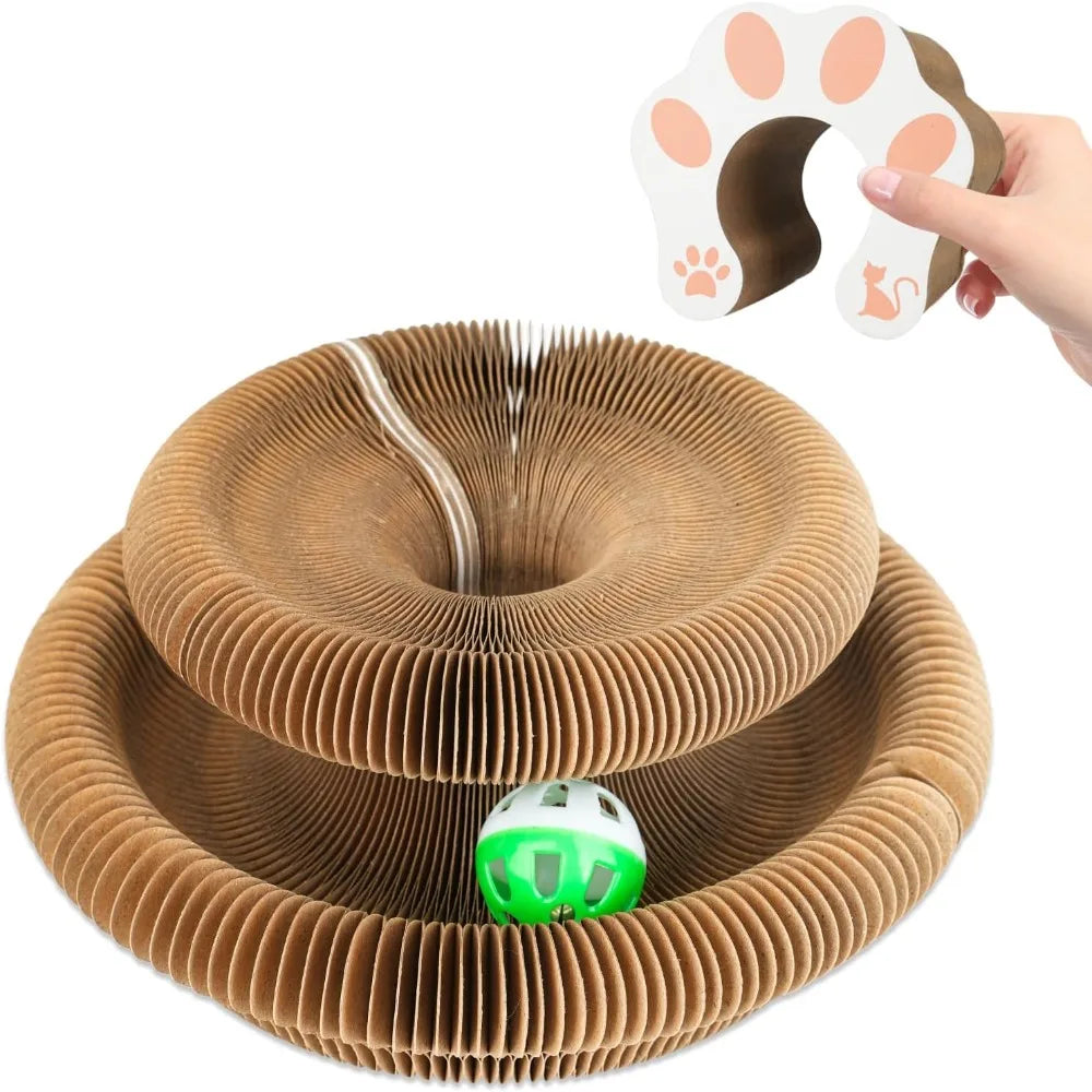 Magic Spiral Cat Scratcher Toy