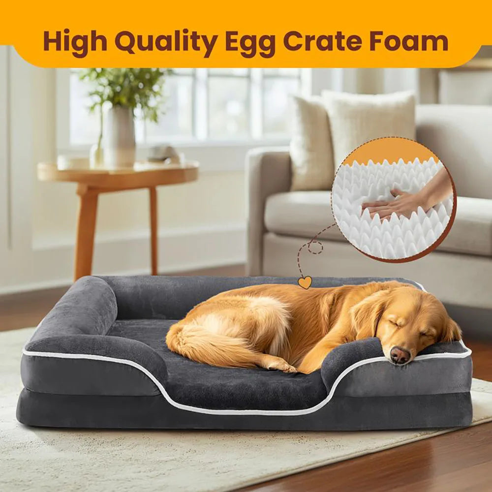 DreamRest Orthopedic Memory Foam Dog Bed