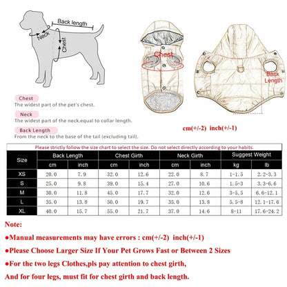 CozyShield Winter Dog Parka