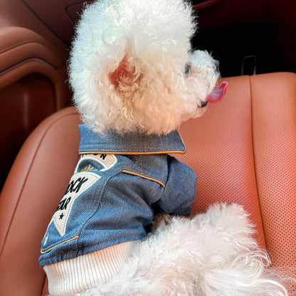 RockStar Denim Pet Jacket