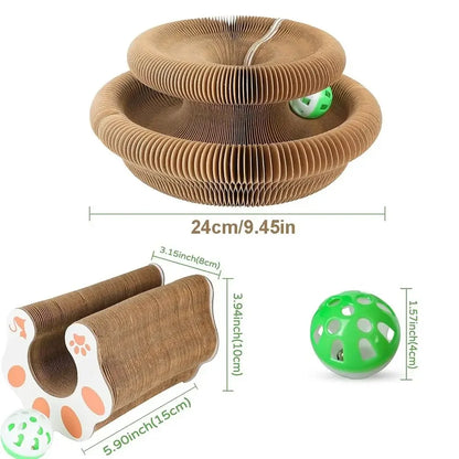 Magic Spiral Cat Scratcher Toy