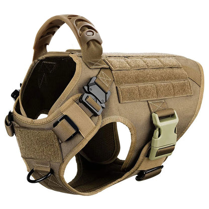 Elite Tactical Dog Harness Set – Built for Power, Comfort & Control