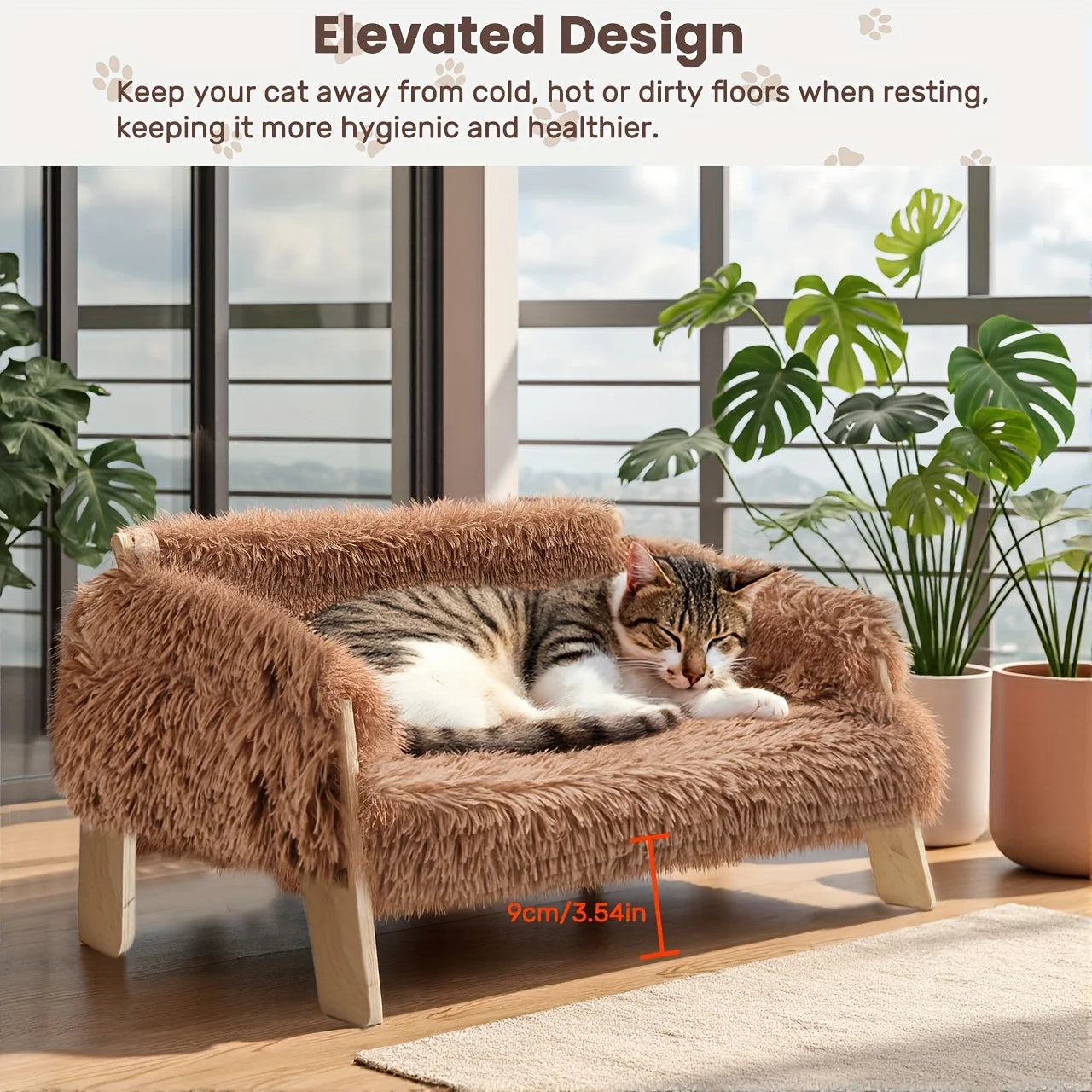 CozyWood Cat Sofa Bed