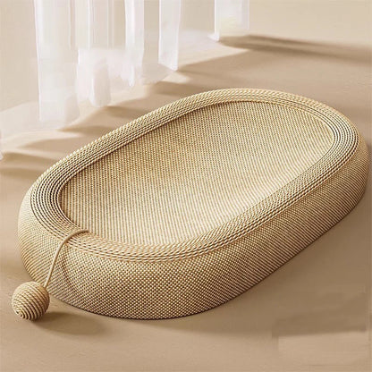 PurrLounge 2-in-1 Cat Scratching Bed