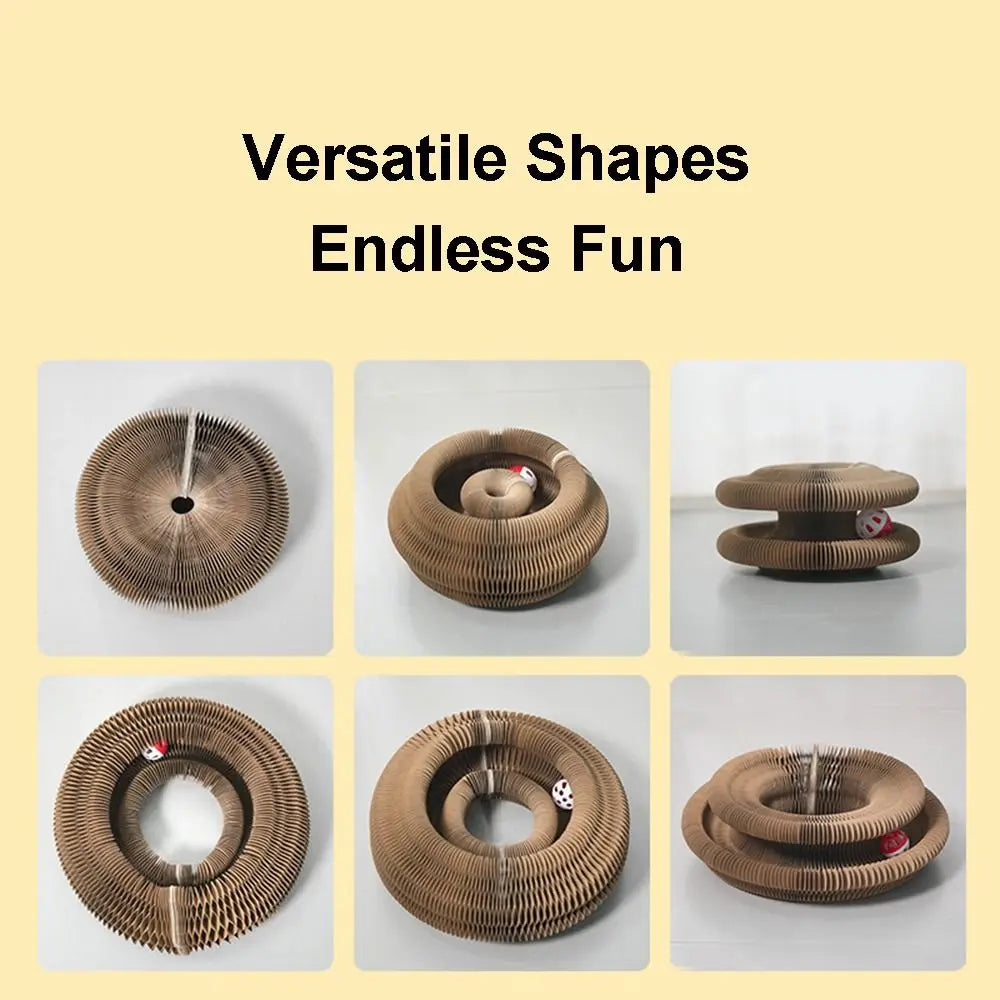 Magic Spiral Cat Scratcher Toy