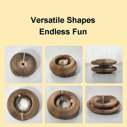 Magic Spiral Cat Scratcher Toy