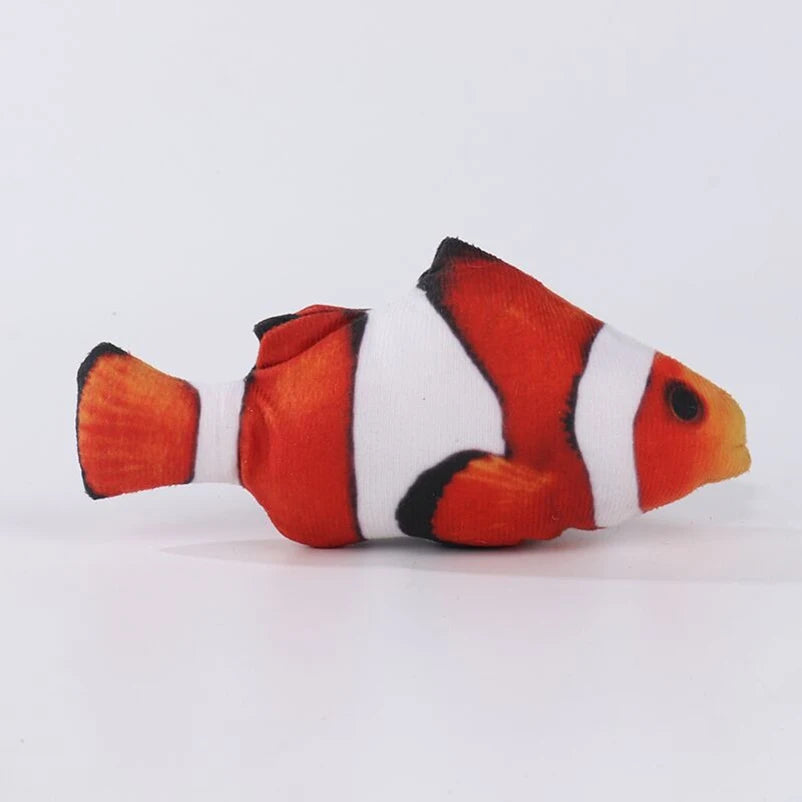 RealCatch Plush Cat Fish Toy