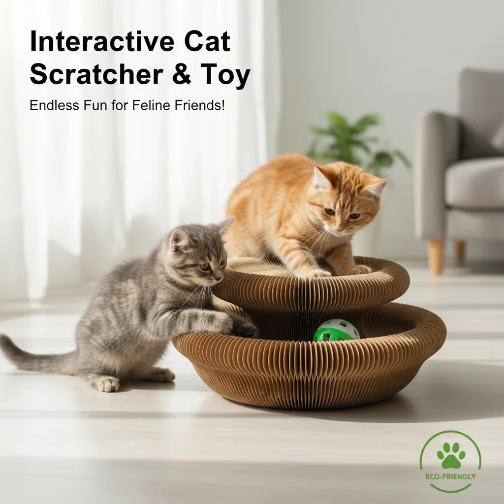 Magic Spiral Cat Scratcher Toy