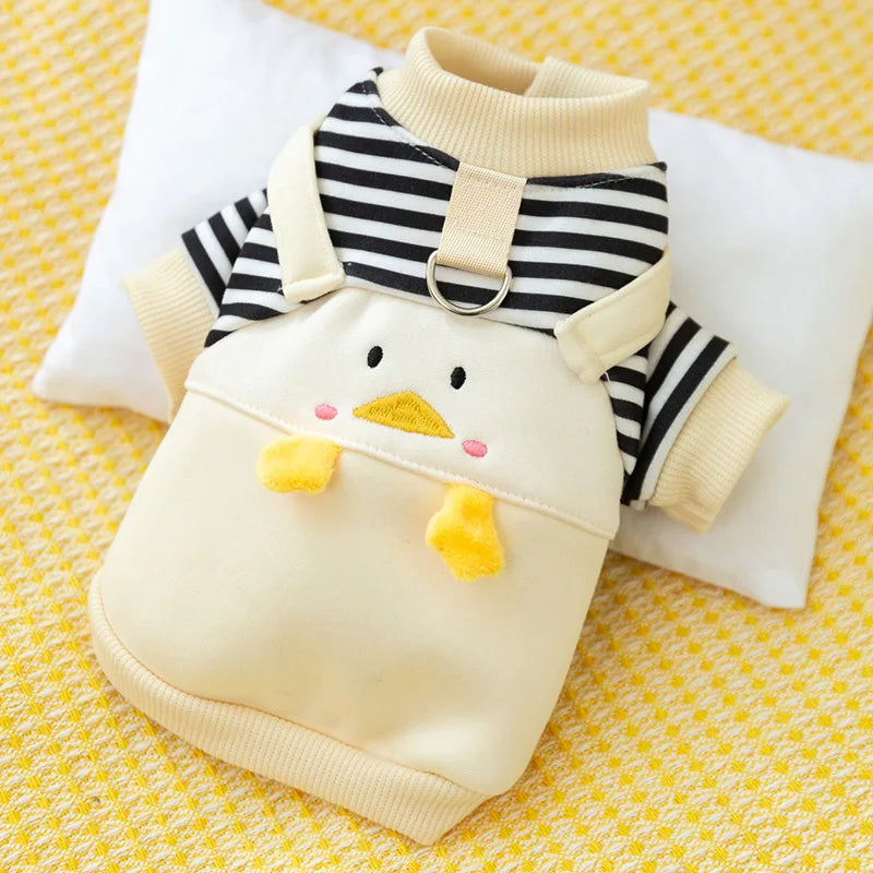Duckling Hoodie Pet Outfit