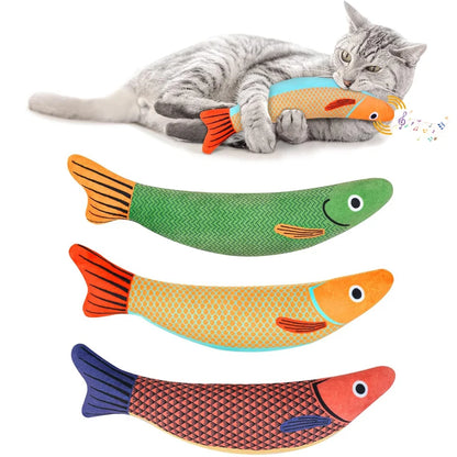 PurrPlay 3D Catnip Fish Toy