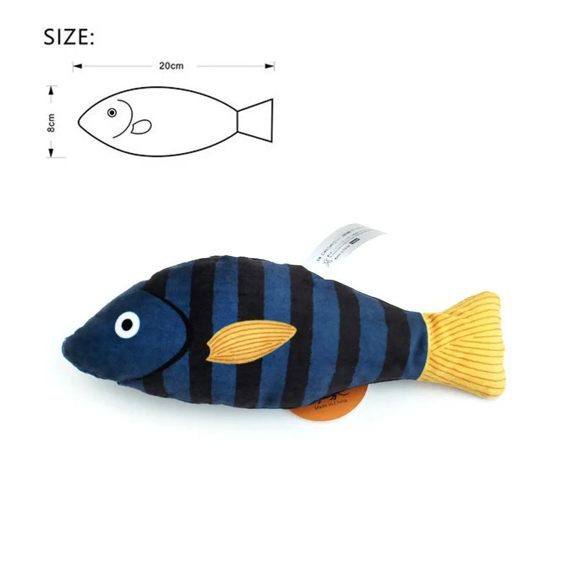 PurrPlay 3D Catnip Fish Toy