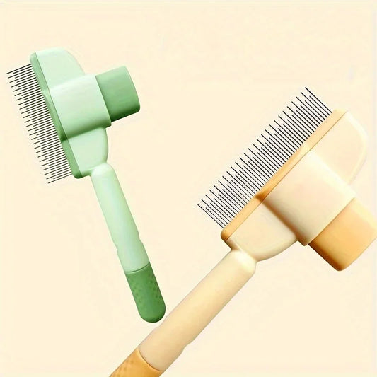 FurEase Self-Cleaning Pet Grooming Comb