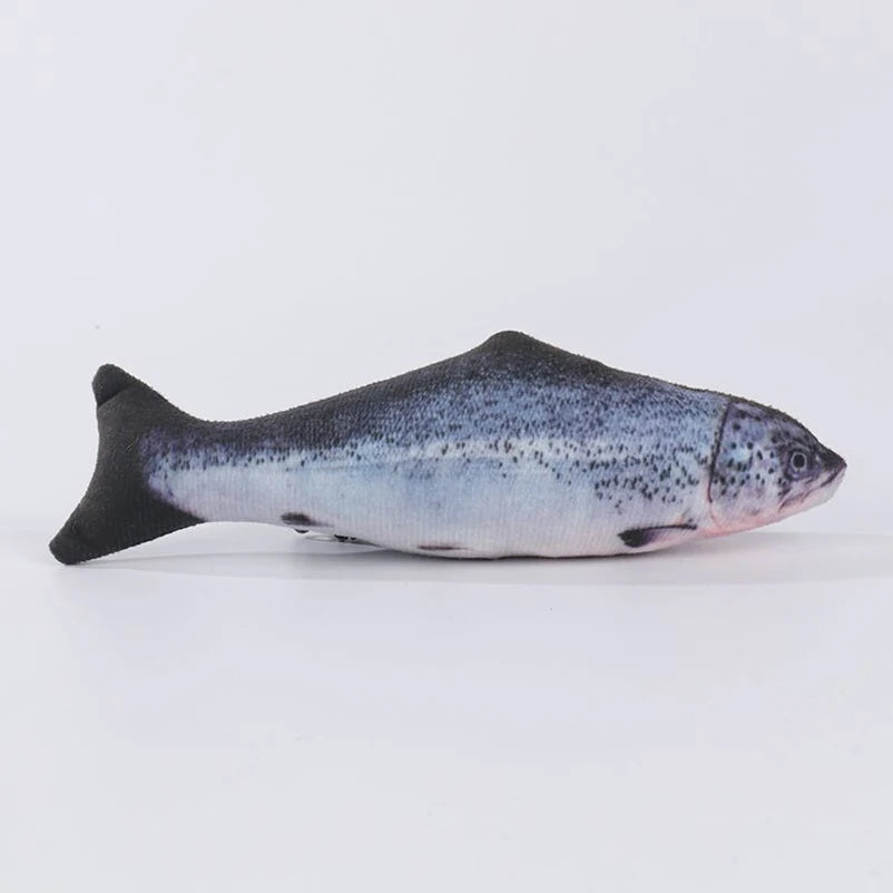 RealCatch Plush Cat Fish Toy