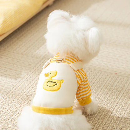 Duckling Hoodie Pet Outfit