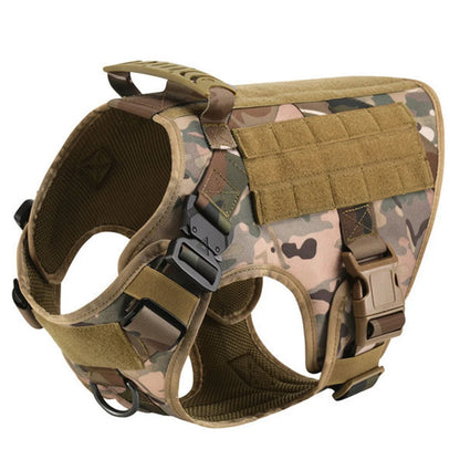 Elite Tactical Dog Harness Set – Built for Power, Comfort & Control