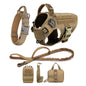 Elite Tactical Dog Harness Set – Built for Power, Comfort & Control